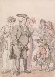 Der Pfarrer von Wakefield- Frontispiz